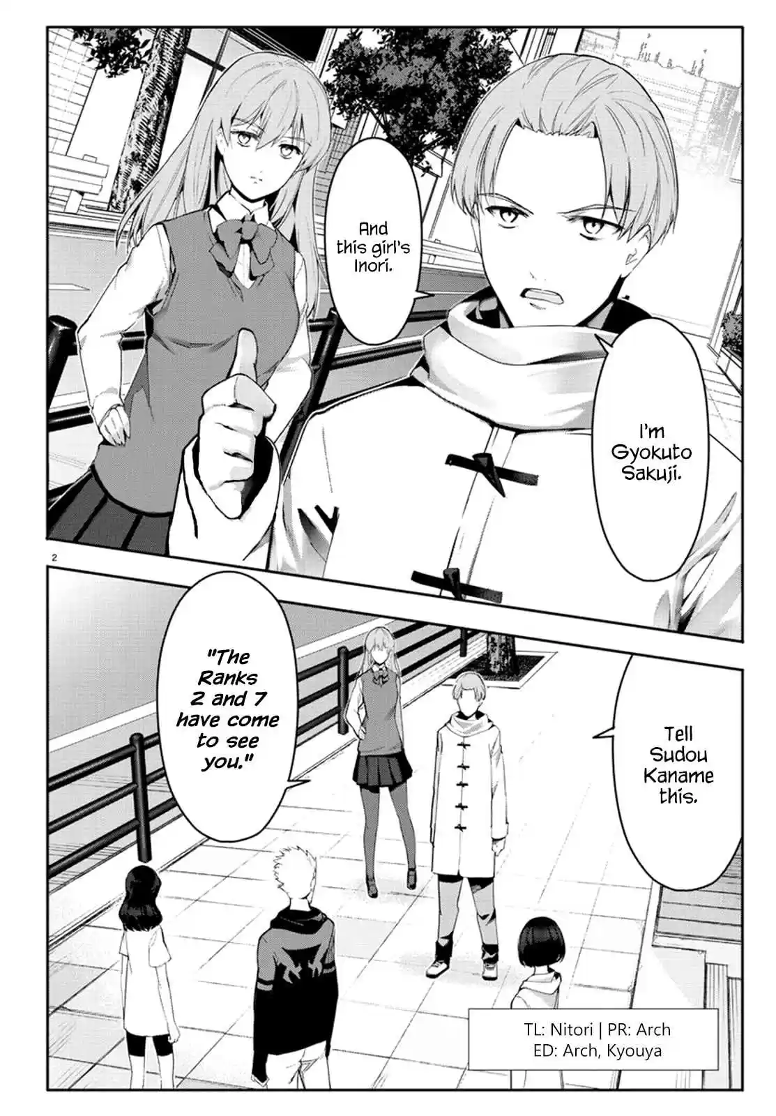 Darwin's Game Vol. 16 Ch. 61