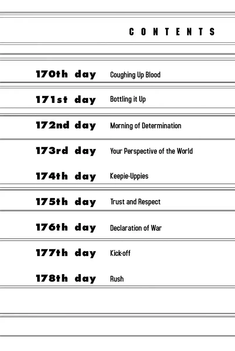 Days Vol. 20 Ch. 170 Coughing Up Blood