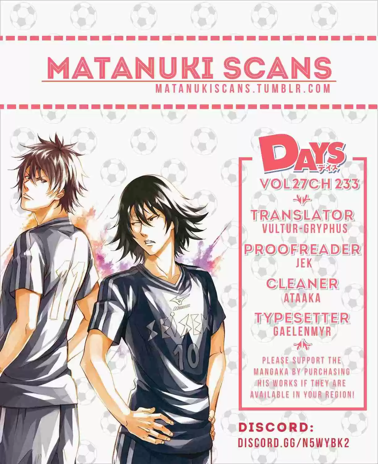 Days Vol. 27 Ch. 233 Oath of Resolution