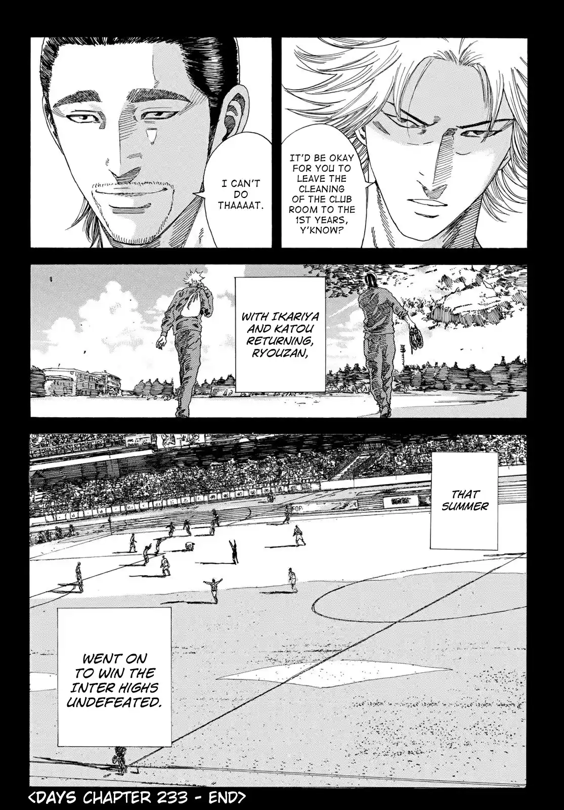 Days Vol. 27 Ch. 233 Oath of Resolution