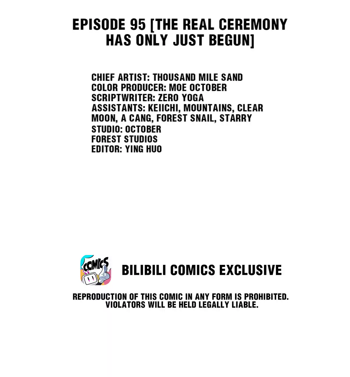 Dear Boy, You Dropped Your Integrity 105 The Real Ceremony Has Only Just Begun