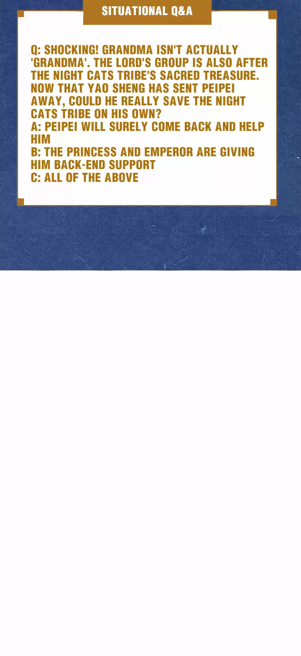 Dear Boy, You Dropped Your Integrity 105 The Real Ceremony Has Only Just Begun