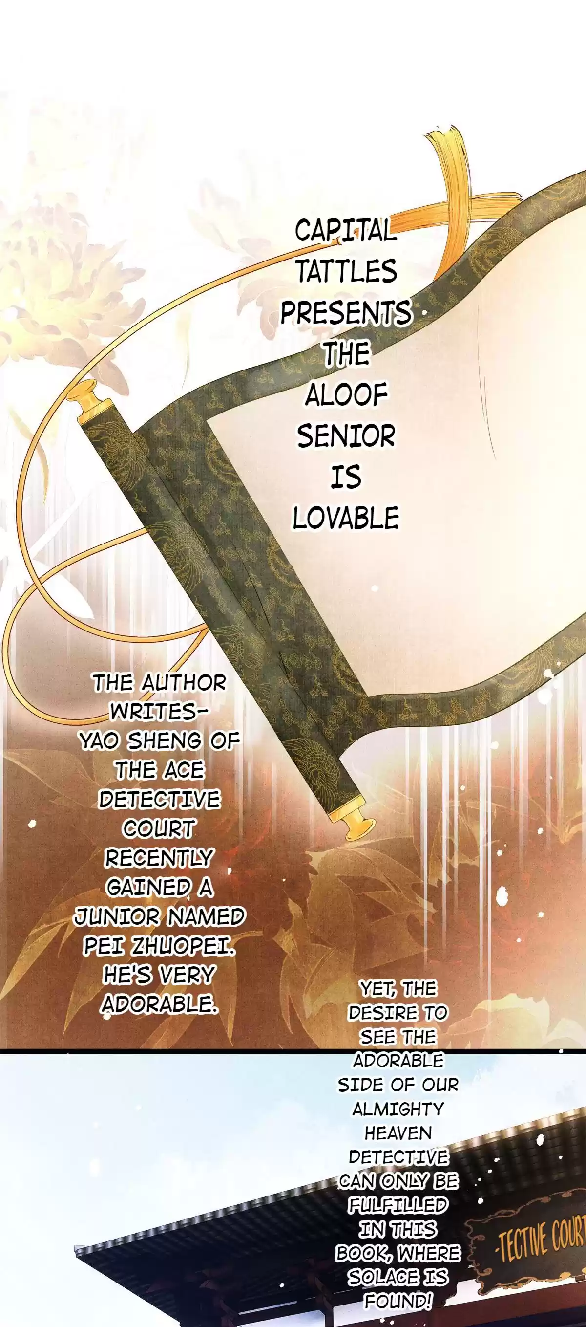 Dear Boy, You Dropped Your Integrity 110 Capital Tattles - The Aloof Senior Is Lovable