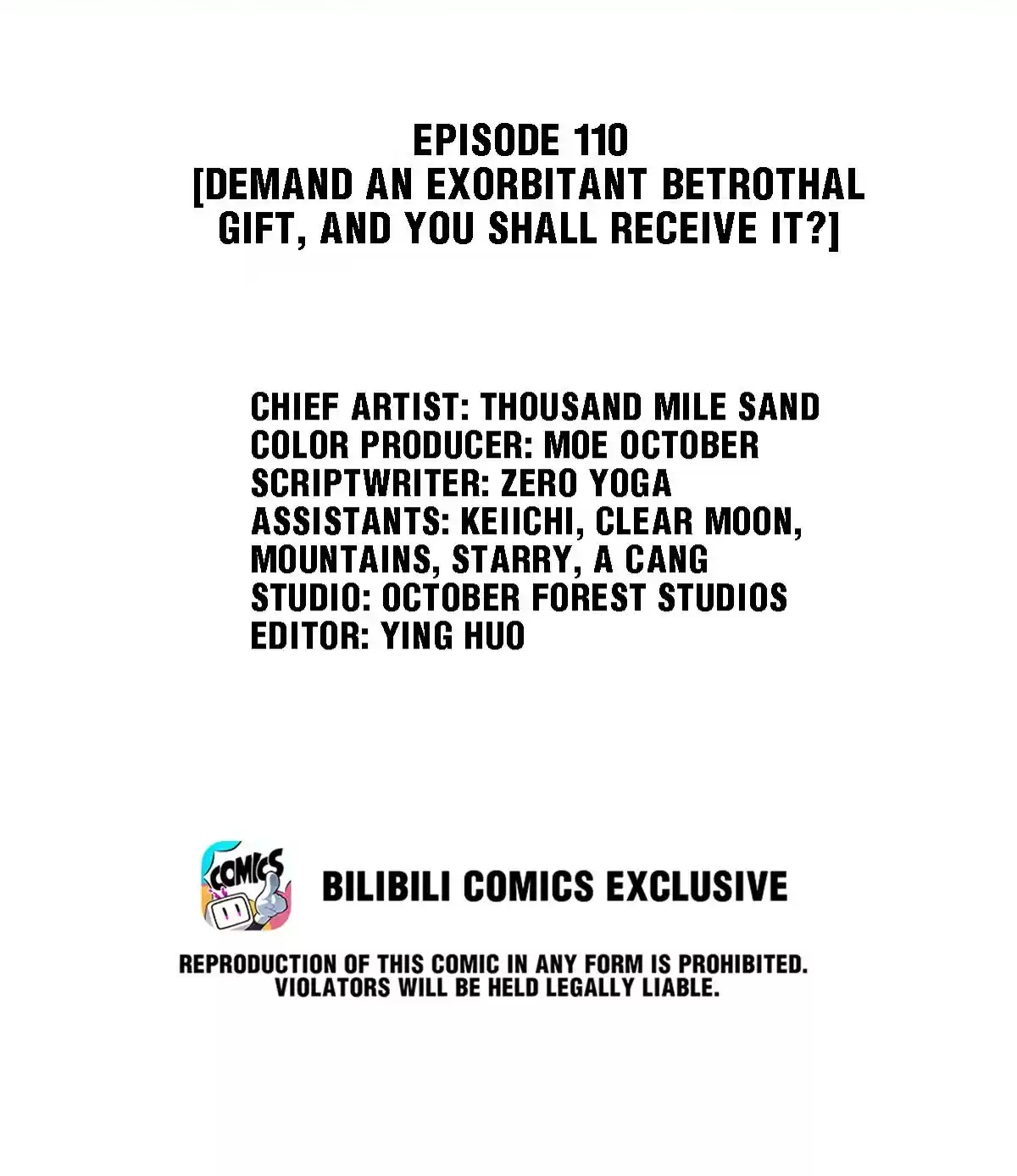 Dear Boy, You Dropped Your Integrity 121.1 Demand An Exorbitant Betrothal Gift, And You Shall Receive It?