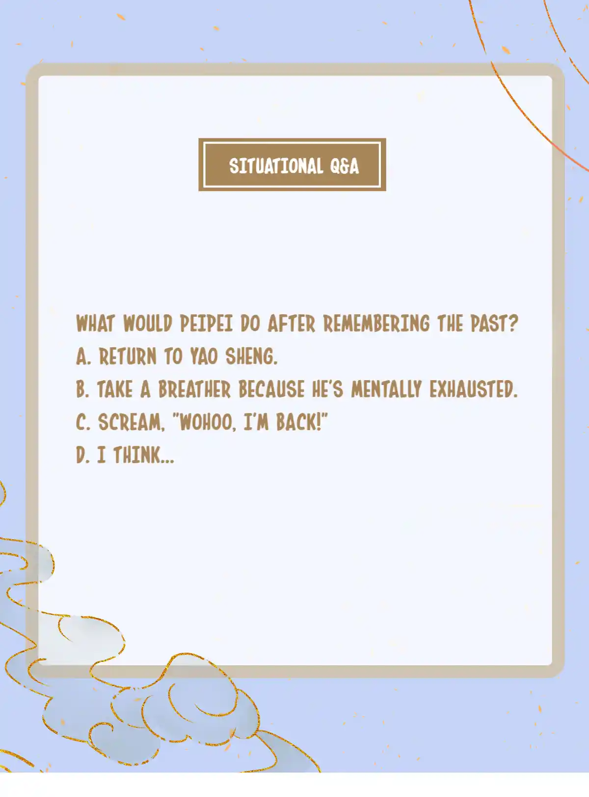 Dear Boy, You Dropped Your Integrity 160