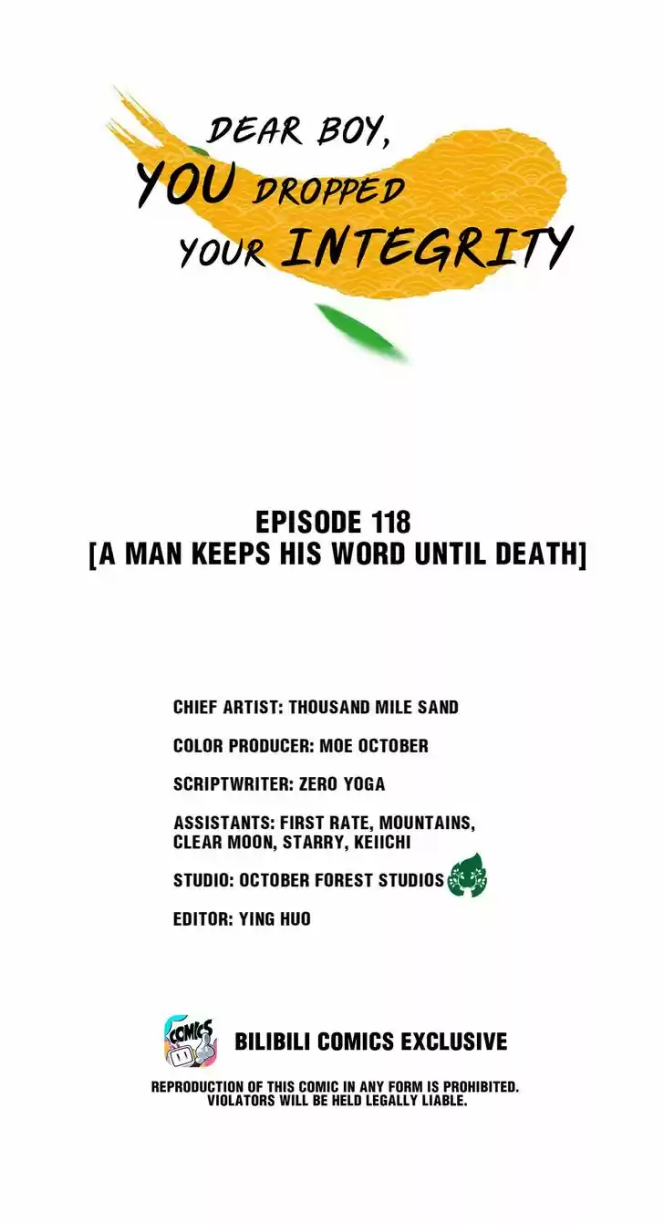 Dear Boy, You Dropped Your Integrity Ch.133