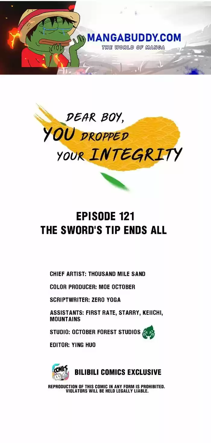 Dear Boy, You Dropped Your Integrity Chapter 121