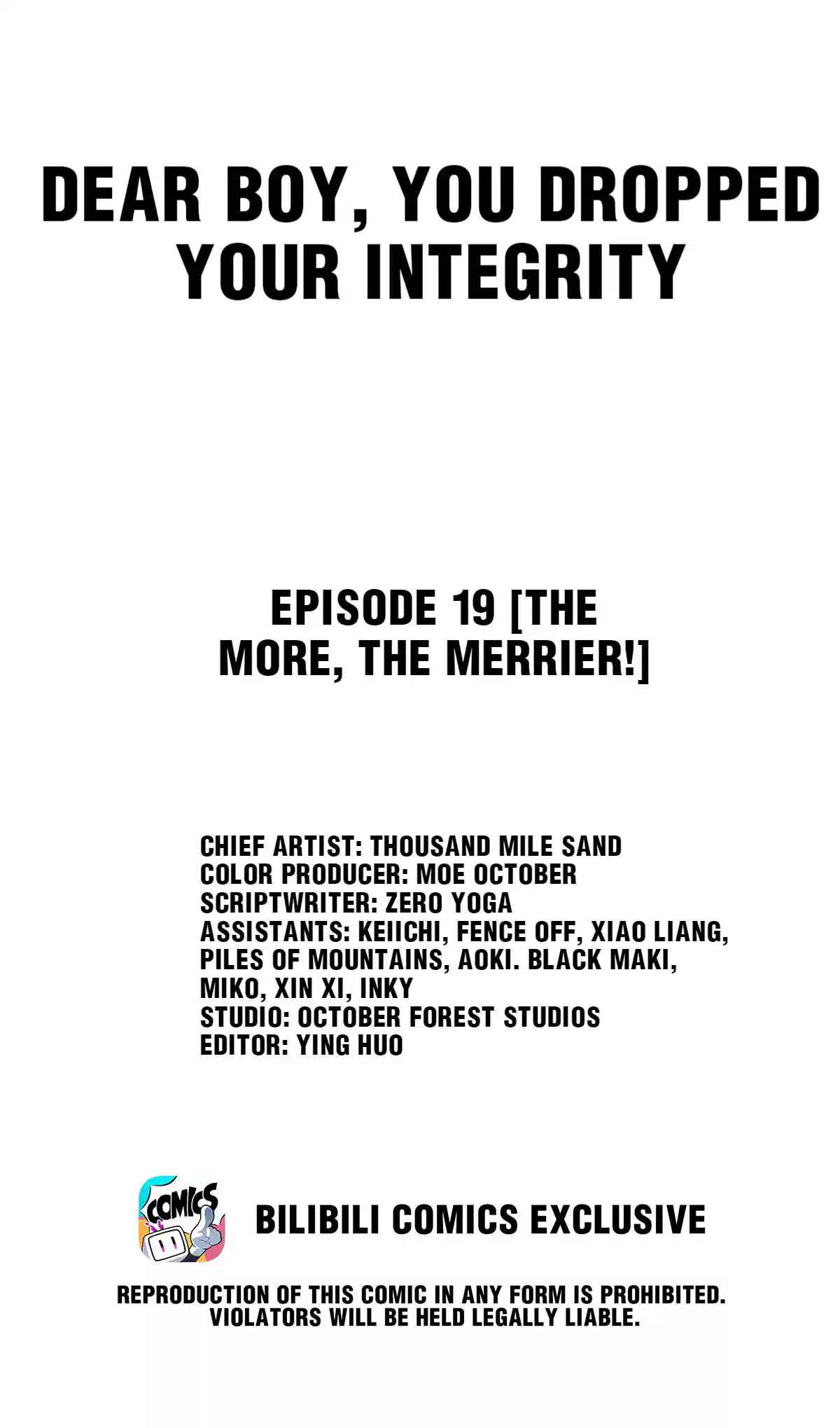 Dear Boy, You Dropped Your Integrity Vol.1 Chapter 19: The More, The Merrier!