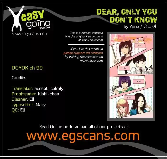 Dear, Only You Don't Know! Chapter 99: