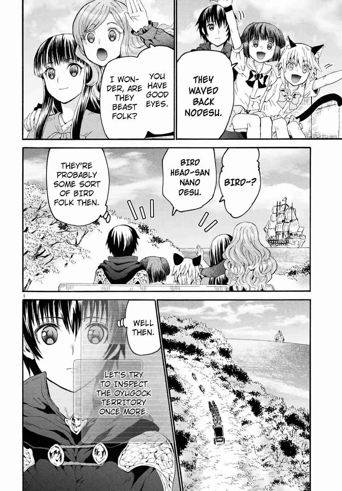 Death March kara Hajimaru Isekai Kyousoukyoku 77 The Bank of a Large River