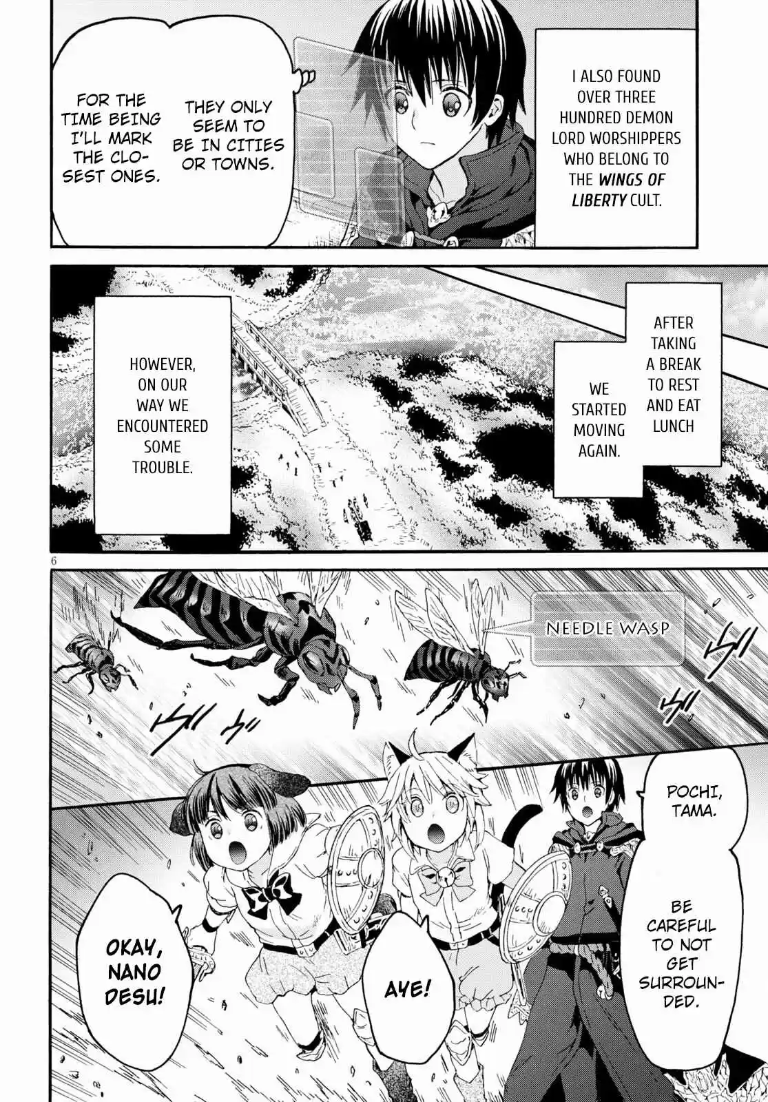 Death March kara Hajimaru Isekai Kyousoukyoku 77 The Bank of a Large River