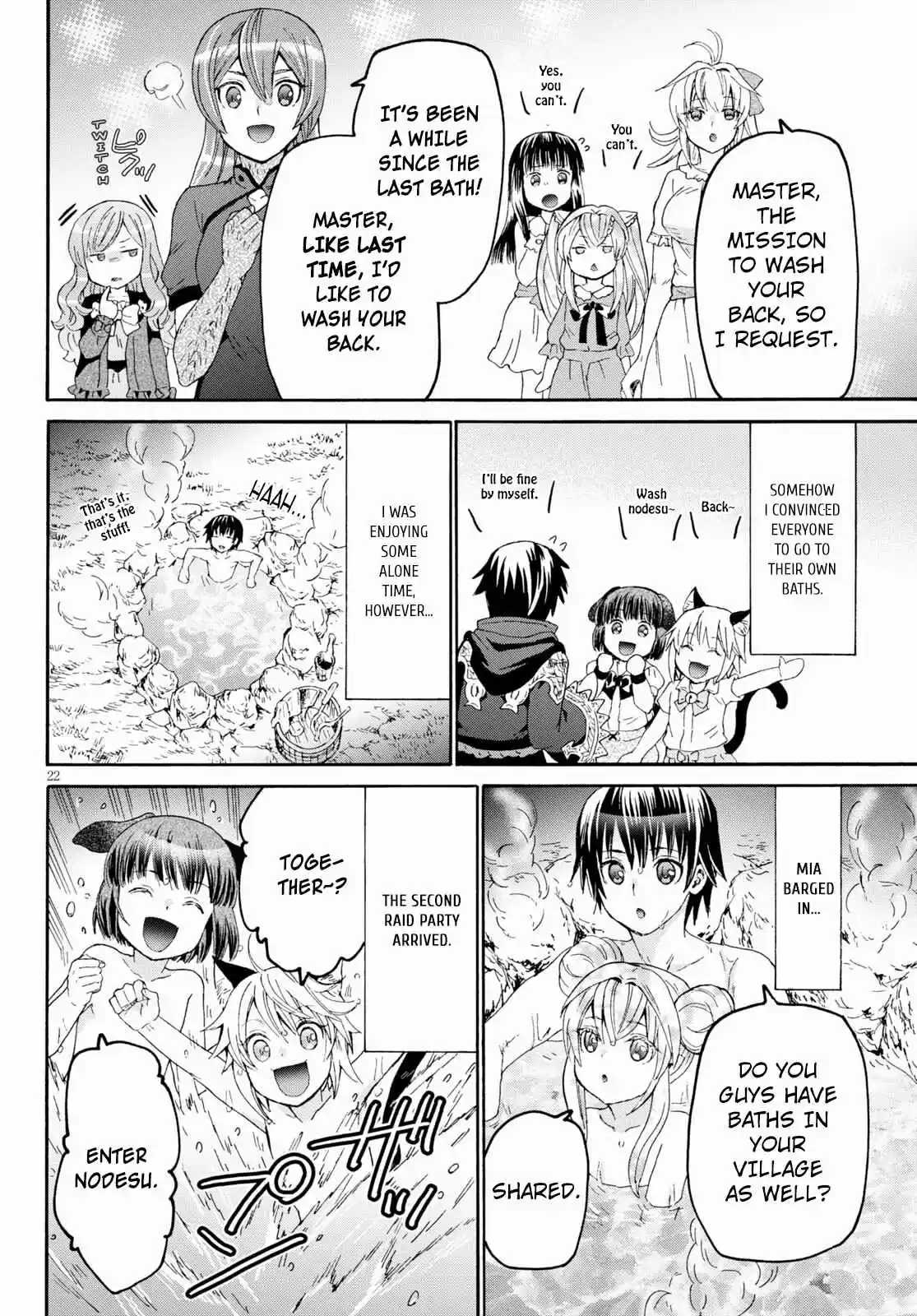 Death March kara Hajimaru Isekai Kyousoukyoku 77 The Bank of a Large River