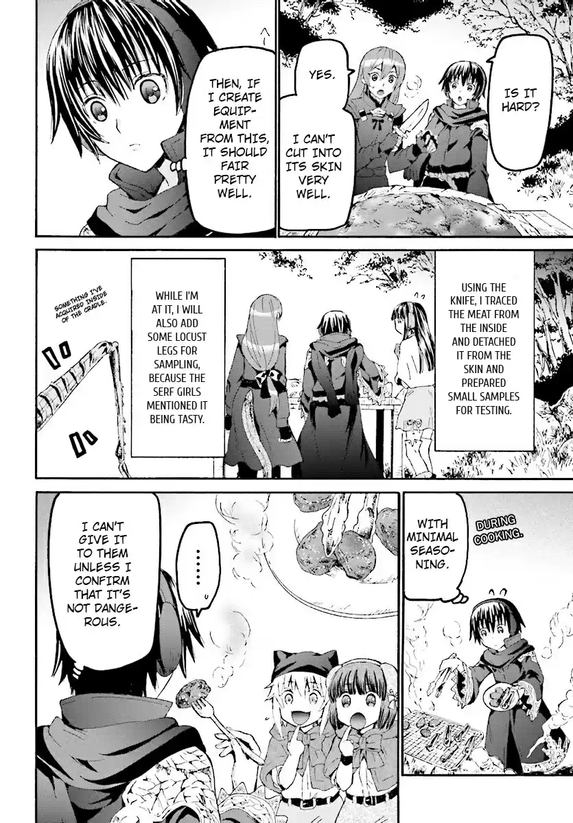 Death March kara Hajimaru Isekai Kyousoukyoku Ch. 46 Sampling Food, the Kotatsu and a Holy Inscription
