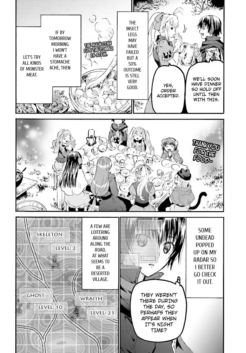 Death March kara Hajimaru Isekai Kyousoukyoku Ch. 46 Sampling Food, the Kotatsu and a Holy Inscription