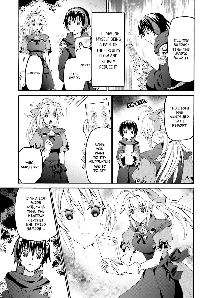 Death March kara Hajimaru Isekai Kyousoukyoku Ch. 46 Sampling Food, the Kotatsu and a Holy Inscription