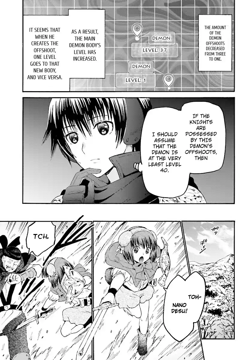 Death March kara Hajimaru Isekai Kyousoukyoku Ch. 46 Sampling Food, the Kotatsu and a Holy Inscription