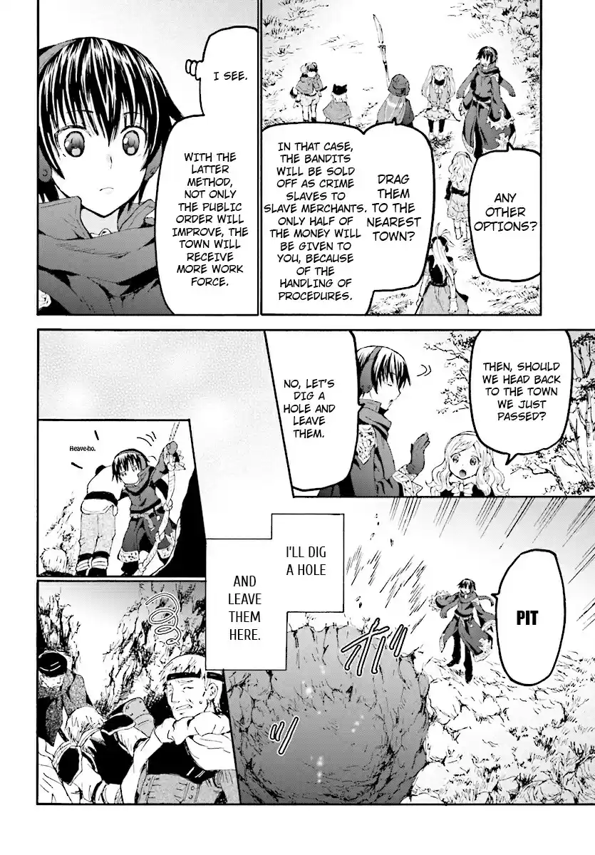 Death March kara Hajimaru Isekai Kyousoukyoku Ch. 46 Sampling Food, the Kotatsu and a Holy Inscription