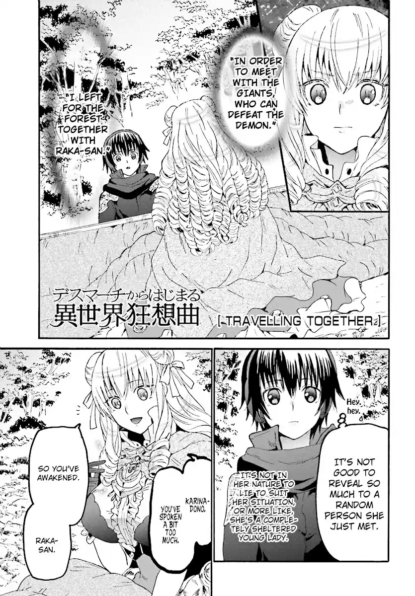 Death March kara Hajimaru Isekai Kyousoukyoku Ch. 51 Travelling Together