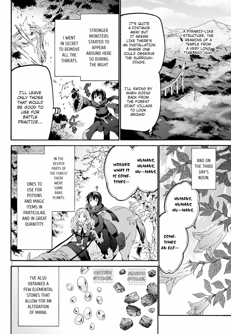 Death March kara Hajimaru Isekai Kyousoukyoku Ch. 53 The Barrier Wall of the Mountain Tree
