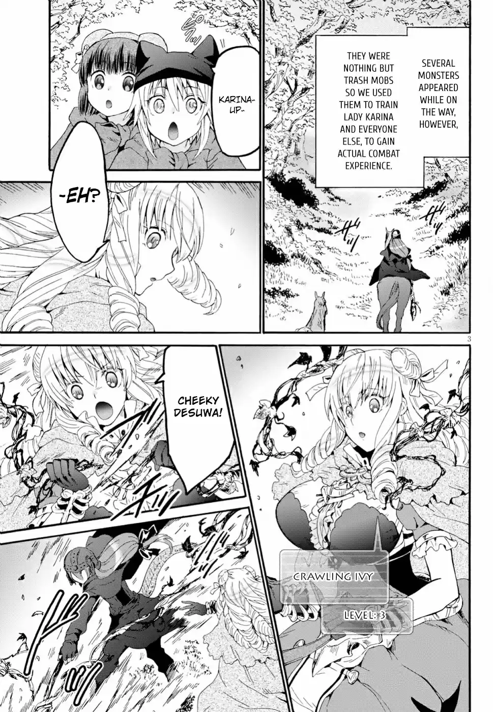 Death March kara Hajimaru Isekai Kyousoukyoku Ch. 53 The Barrier Wall of the Mountain Tree