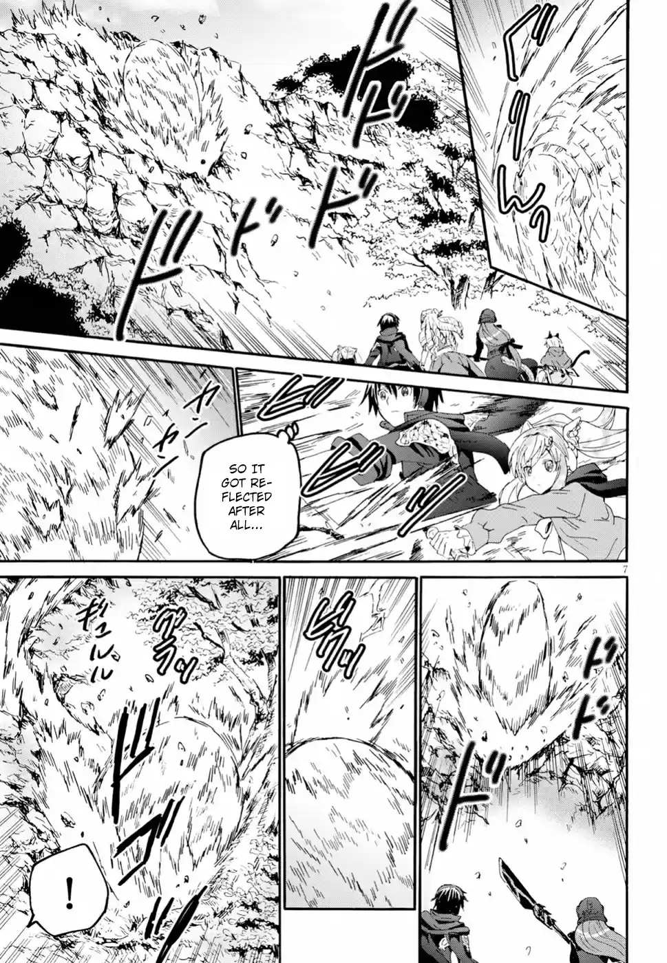 Death March kara Hajimaru Isekai Kyousoukyoku Ch. 53 The Barrier Wall of the Mountain Tree