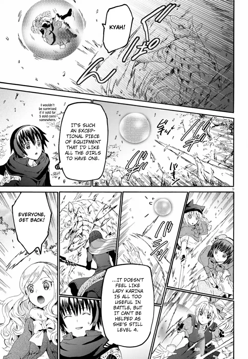 Death March kara Hajimaru Isekai Kyousoukyoku Ch. 53 The Barrier Wall of the Mountain Tree