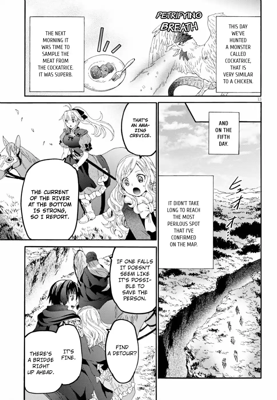 Death March kara Hajimaru Isekai Kyousoukyoku Ch. 53 The Barrier Wall of the Mountain Tree