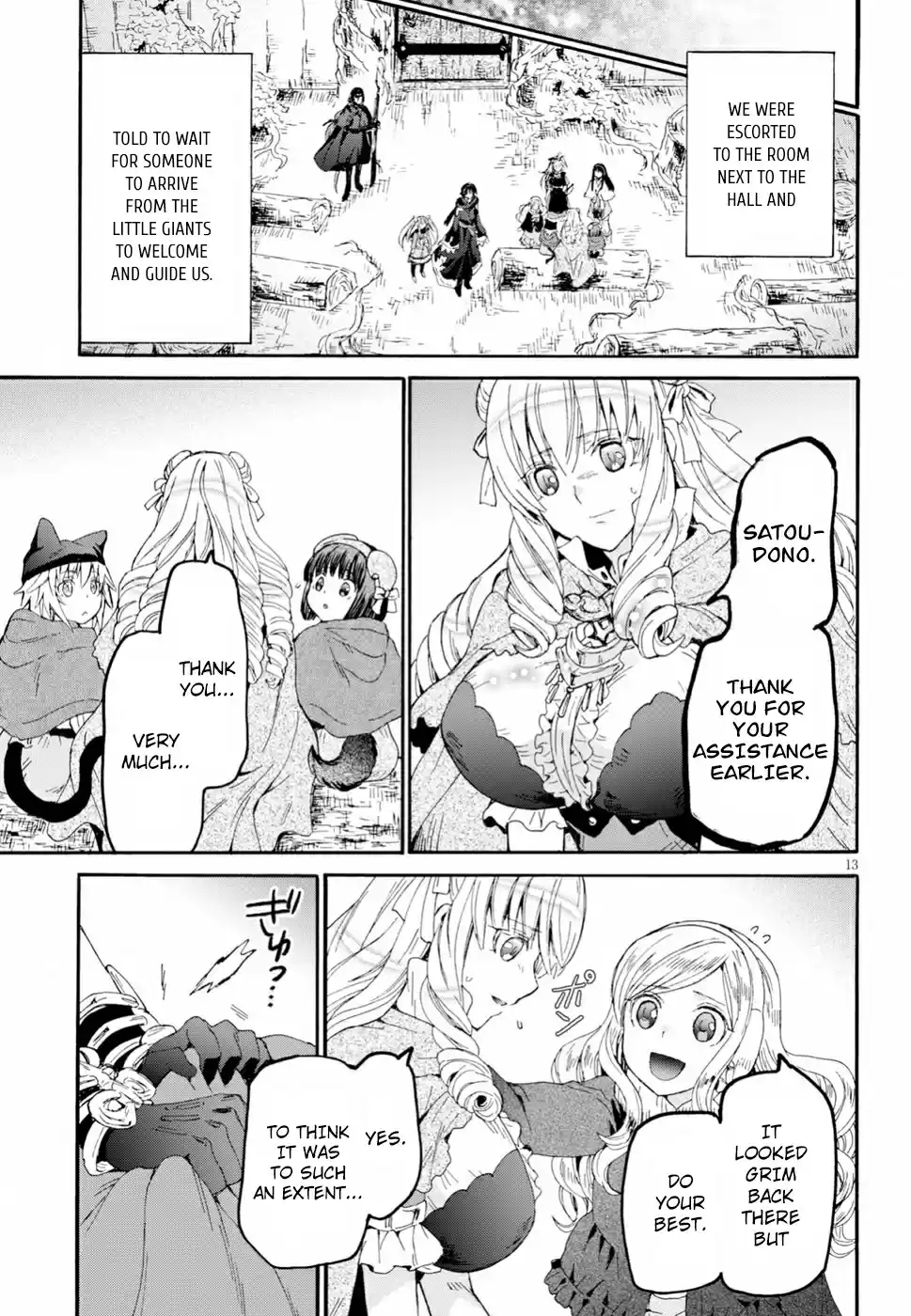 Death March kara Hajimaru Isekai Kyousoukyoku Ch. 54 Giants of the Forest