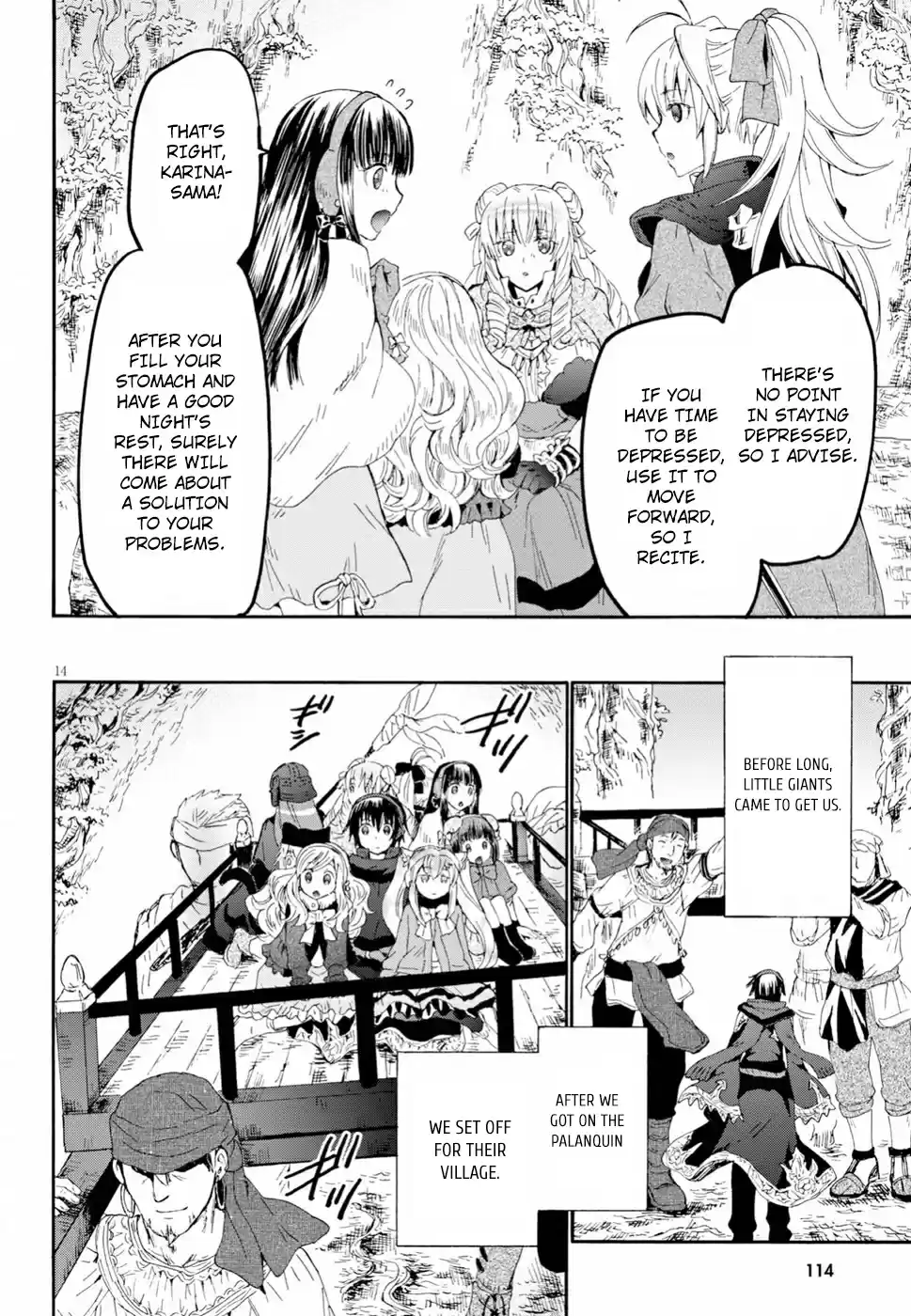 Death March kara Hajimaru Isekai Kyousoukyoku Ch. 54 Giants of the Forest