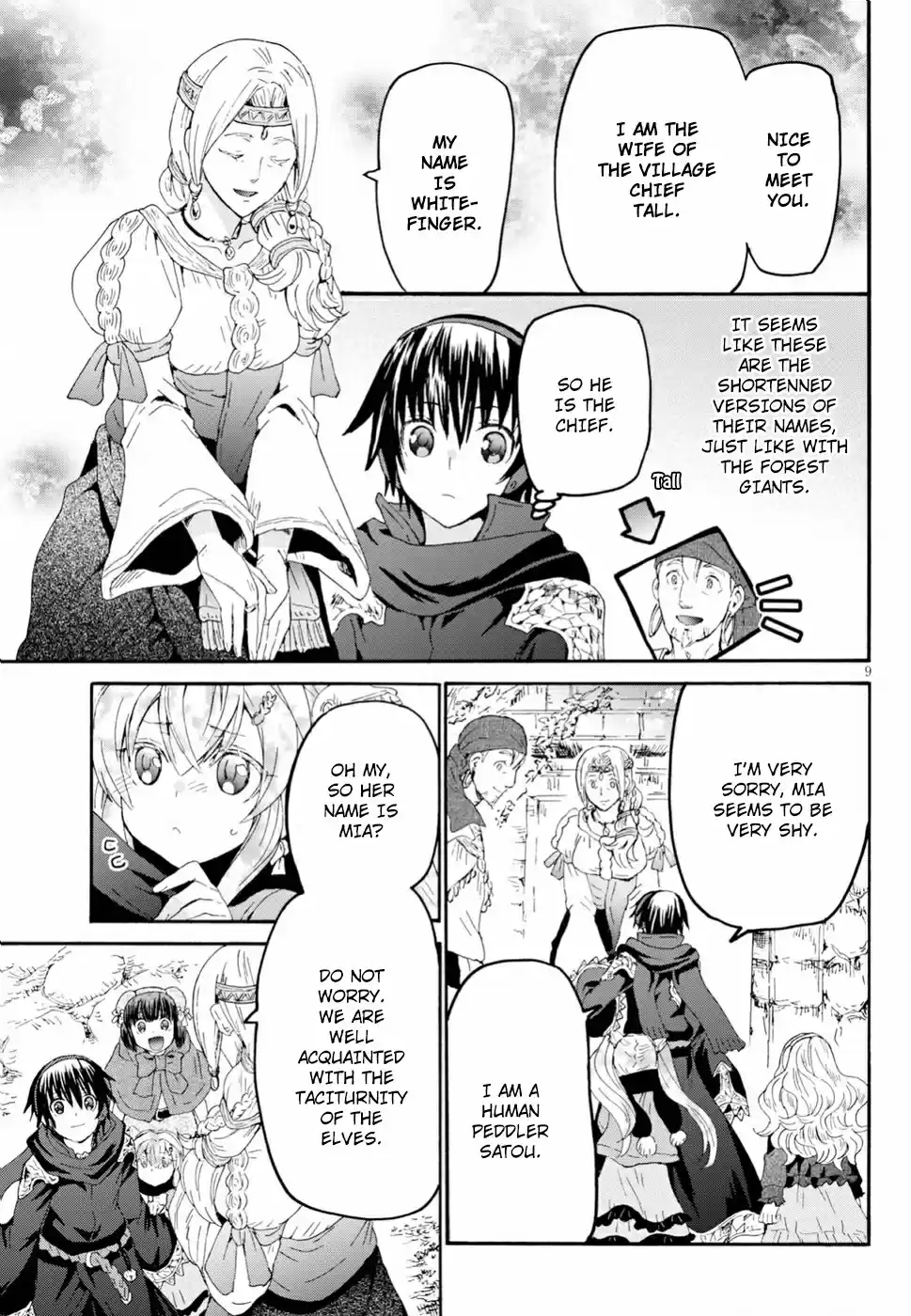 Death March kara Hajimaru Isekai Kyousoukyoku Ch. 55 The Village of Little Giants