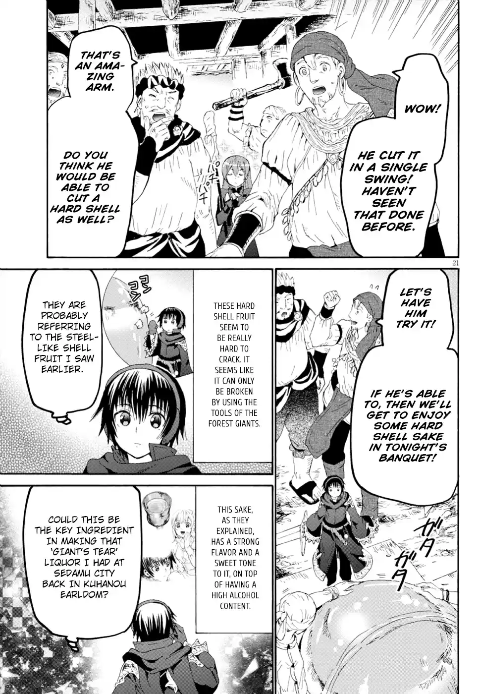 Death March kara Hajimaru Isekai Kyousoukyoku Ch. 55 The Village of Little Giants