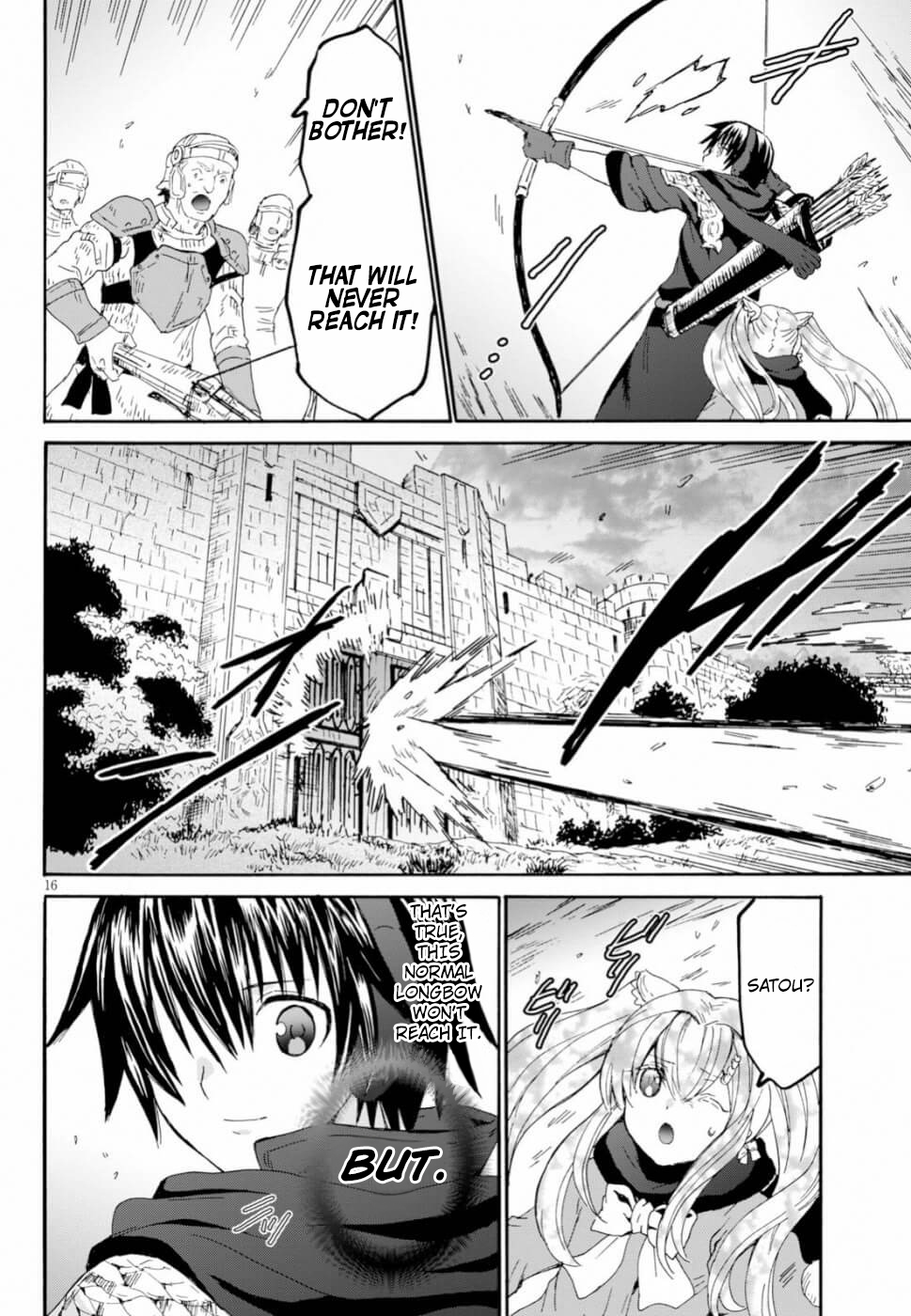 Death March kara Hajimaru Isekai Kyousoukyoku Ch. 61 The Line Defense at the City of Muno