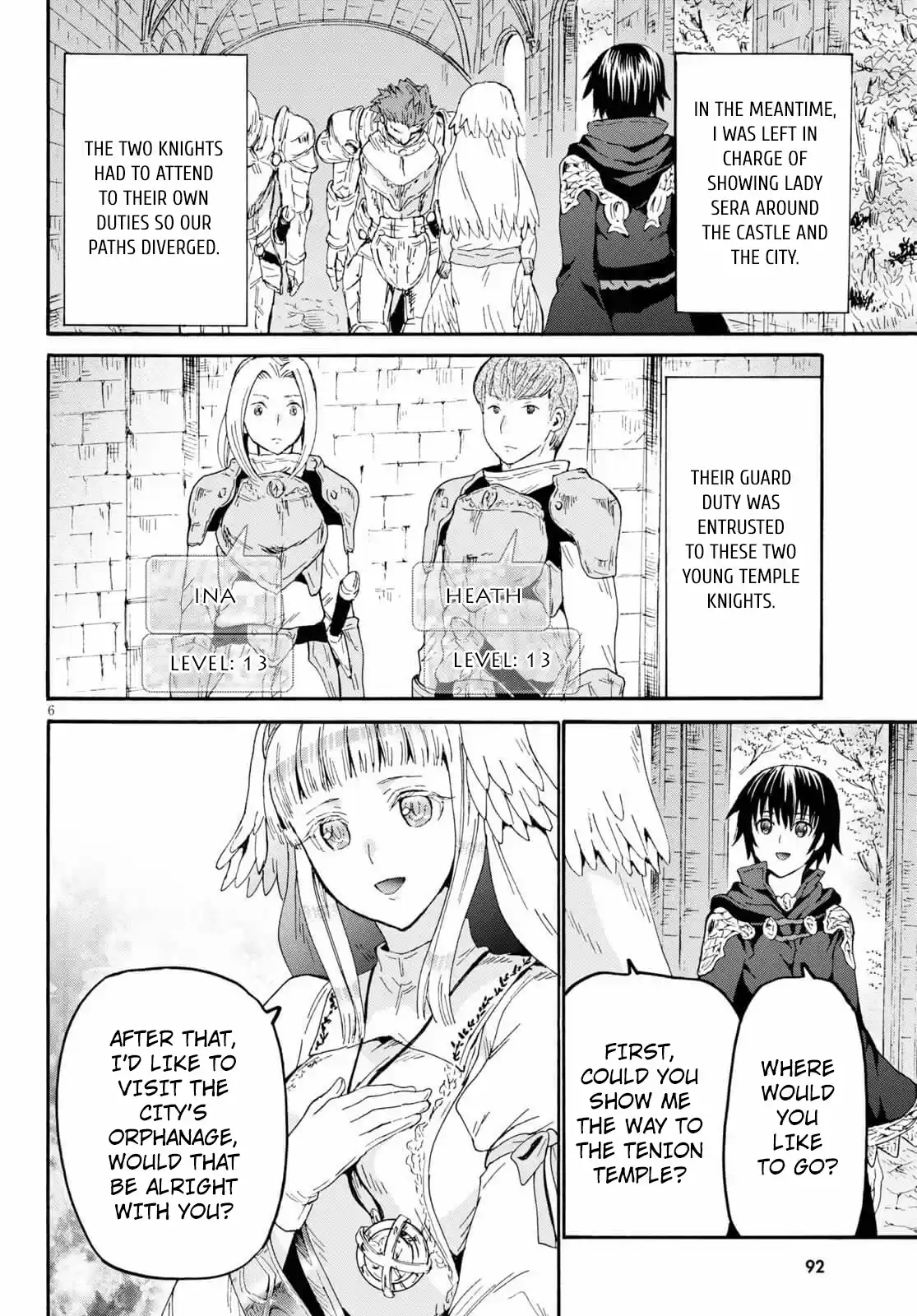 Death March Kara Hajimaru Isekai Kyousoukyoku Chapter 67: Sera Of The Tenion Temple