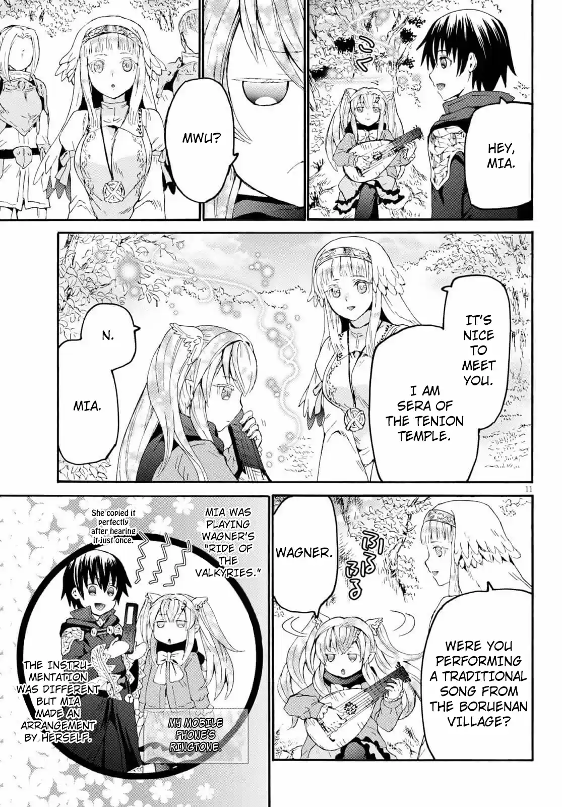 Death March Kara Hajimaru Isekai Kyousoukyoku Chapter 67: Sera Of The Tenion Temple