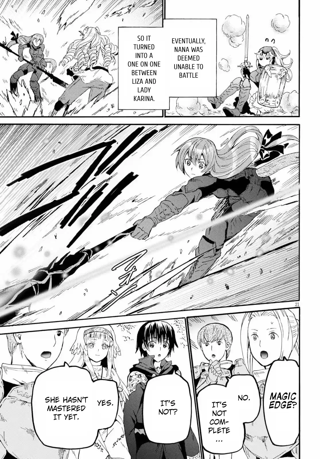 Death March Kara Hajimaru Isekai Kyousoukyoku Chapter 67: Sera Of The Tenion Temple