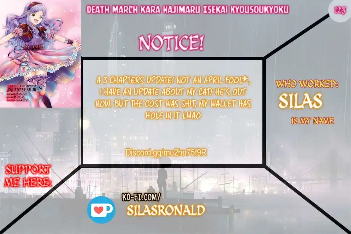 Death March kara Hajimaru Isekai Kyousoukyoku Vol.18 Ch.123