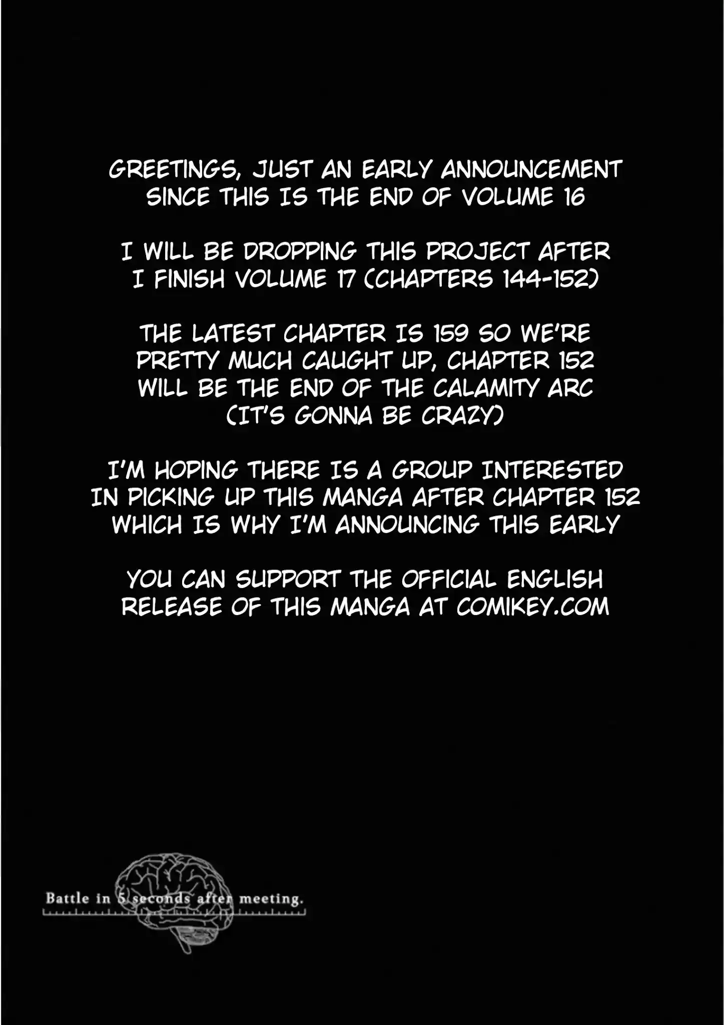 Deatte 5 Byou De Battle Chapter 143: To The Exit