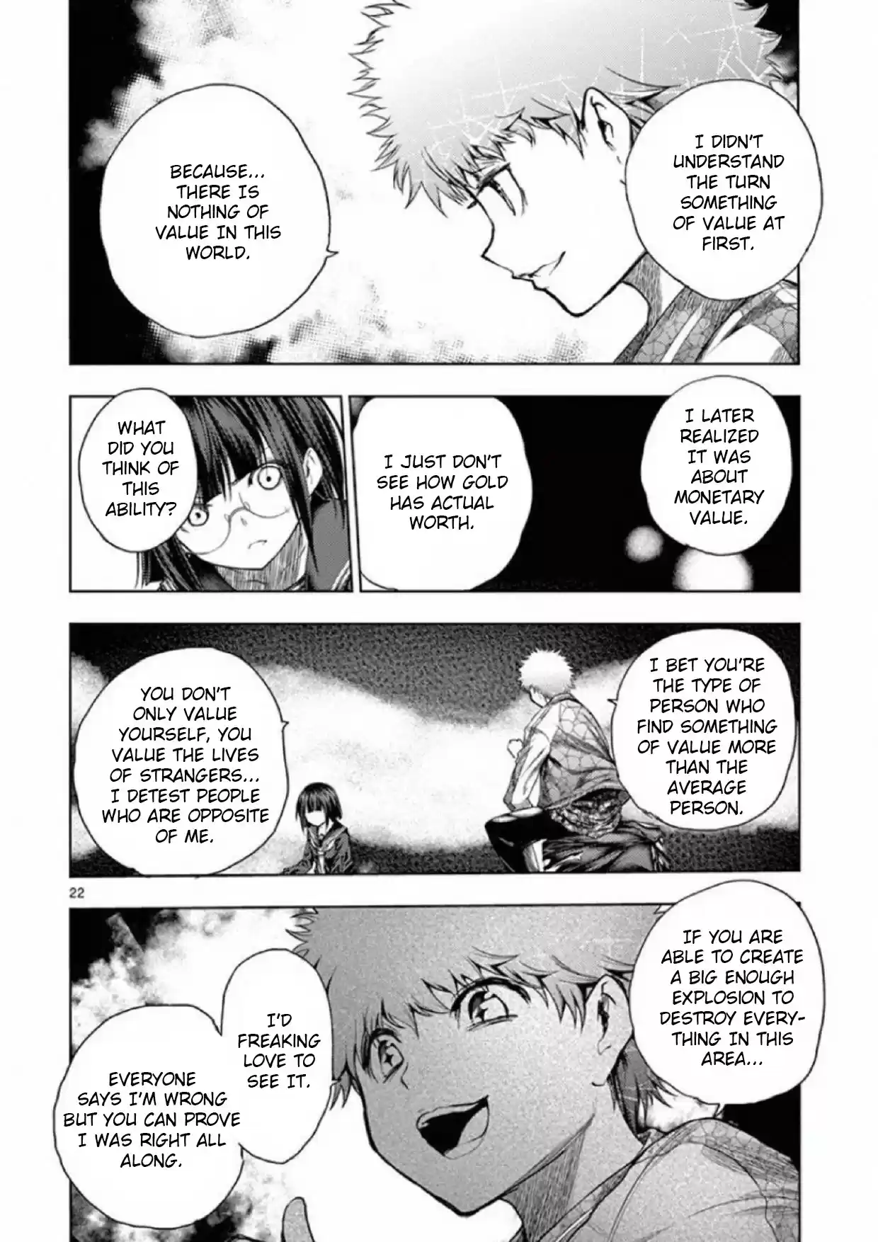 Deatte 5 Byou De Battle Chapter 79: X