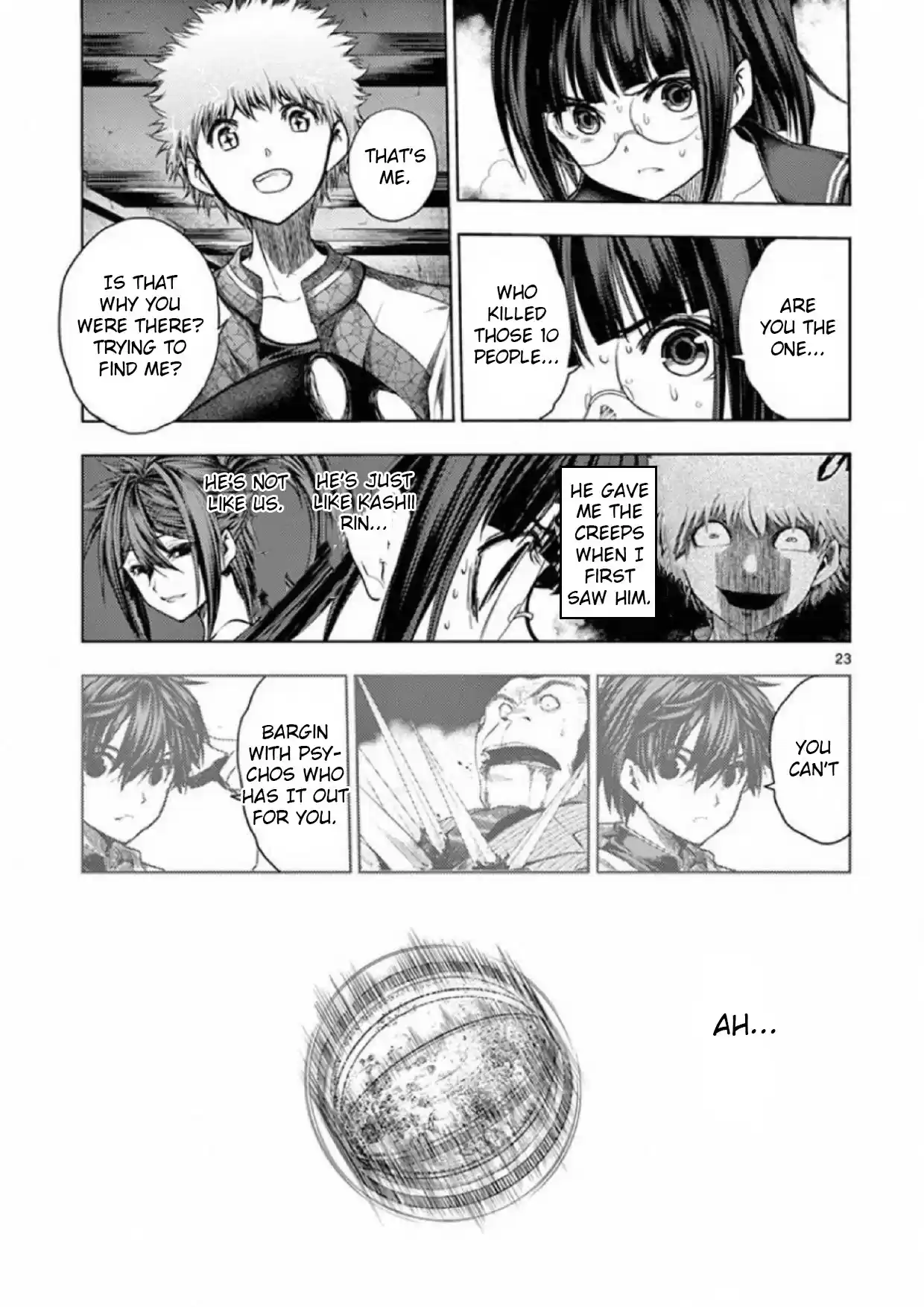 Deatte 5 Byou De Battle Chapter 79: X