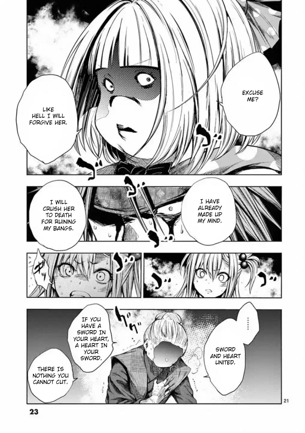 Deatte 5 Byou De Battle Chapter 87: Sword For Whom