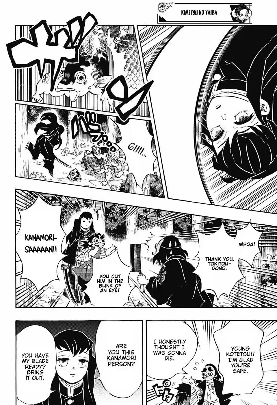 Demon Slayer: Kimetsu no Yaiba Demon Slayer Chapter 110