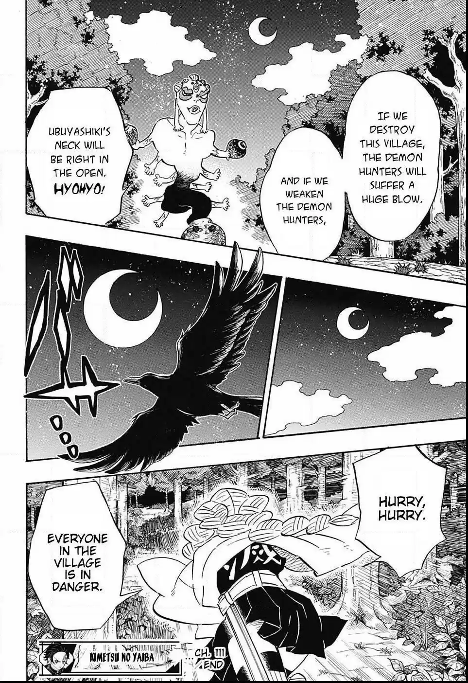 Demon Slayer: Kimetsu no Yaiba Demon Slayer Chapter 111
