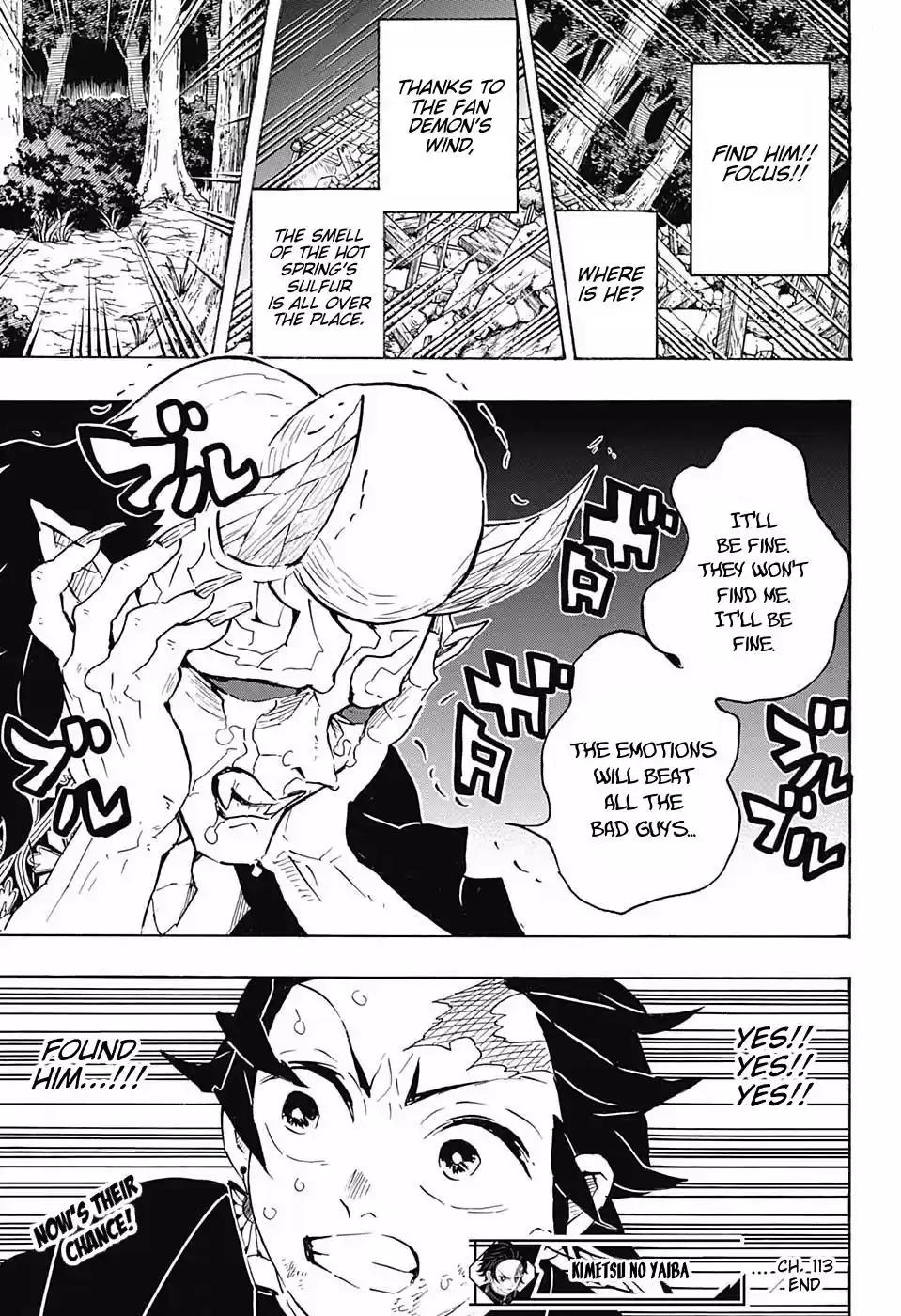 Demon Slayer: Kimetsu no Yaiba Demon Slayer Chapter 113
