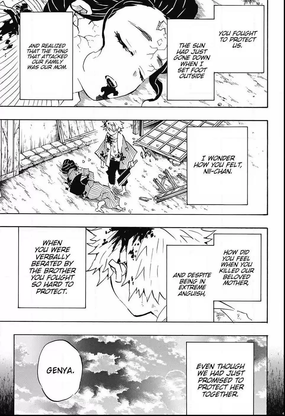 Demon Slayer: Kimetsu no Yaiba Demon Slayer Chapter 115