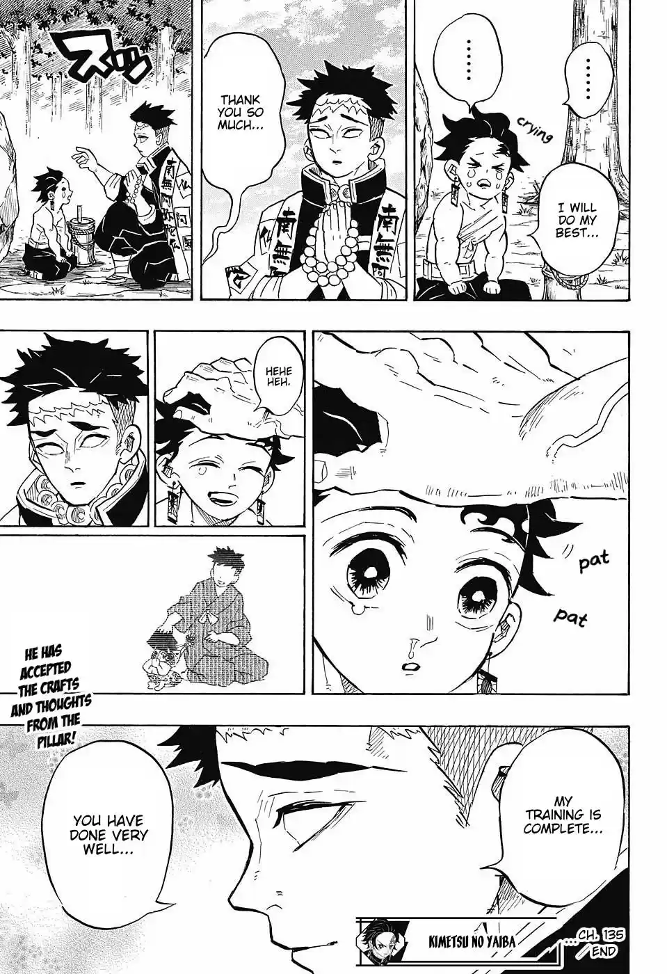Demon Slayer: Kimetsu no Yaiba Demon Slayer Chapter 135