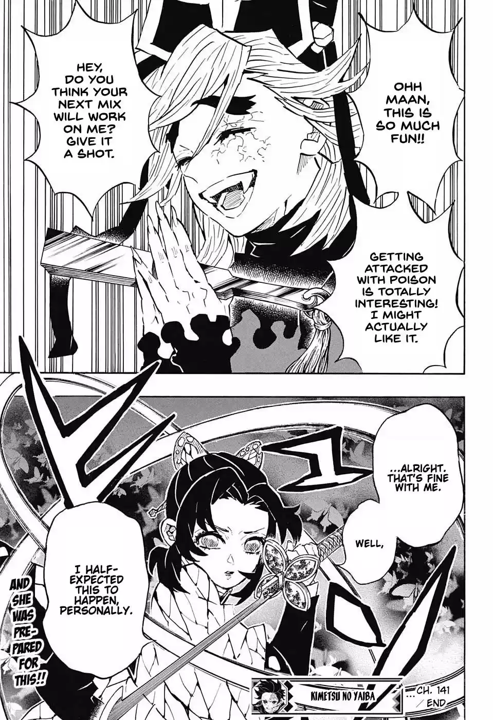 Demon Slayer: Kimetsu no Yaiba Demon Slayer Chapter 141