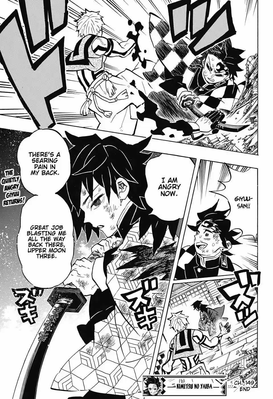 Demon Slayer: Kimetsu no Yaiba Demon Slayer Chapter 149