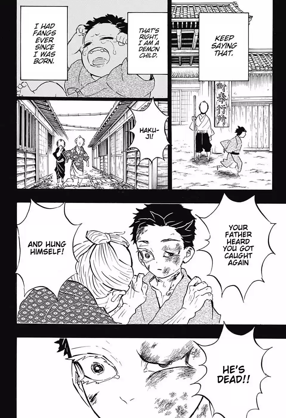 Demon Slayer: Kimetsu no Yaiba Demon Slayer Chapter 154