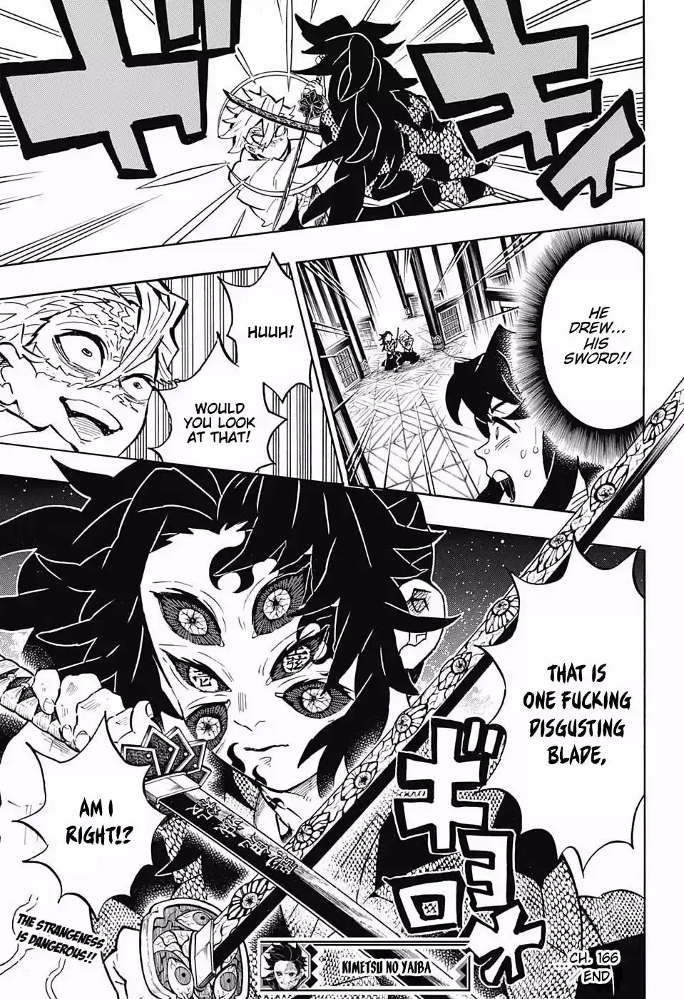 Demon Slayer: Kimetsu no Yaiba Demon Slayer Chapter 166