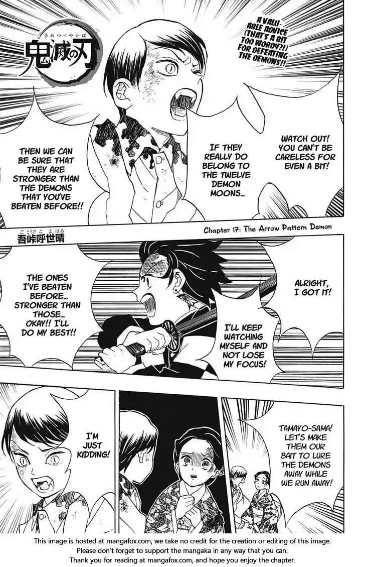 Demon Slayer: Kimetsu no Yaiba Demon Slayer Chapter 17